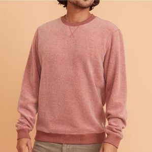 Marine layer Norfolk fleece out crew sweatshirt